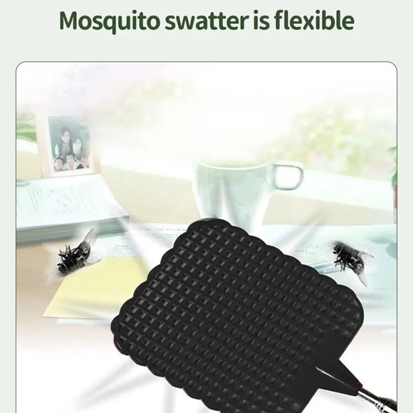 2pack Fly swatter mosquito swatter  adjustable length. - Picture 3 of 5